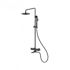 Thanh sen tắm đen có bộ trộn điều nhiệt Castel Vietnam F699153BW-A2