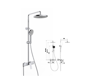 Vòi sen cao cấp Castel VietNam 30654