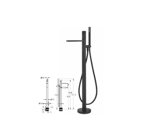 Vòi sen cao cấp Castel VietNam 32025B