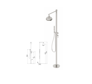 Vòi sen cao cấp Castel VietNam 32033L