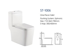 Bồn cầu cao cấp castel VietNam ST-1006