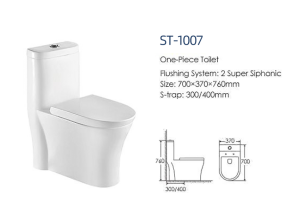 Bồn cầu cao cấp castel VietNam ST-1007