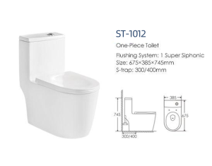 Bồn cầu cao cấp castel VietNam ST-1012