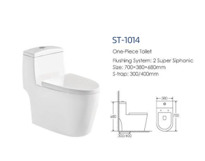 Bồn cầu cao cấp castel VietNam ST-1014