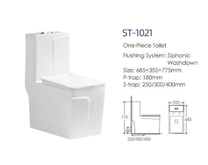 Bồn cầu cao cấp castel VietNam ST-1021