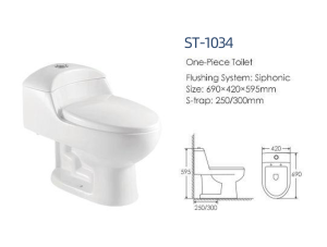 Bồn cầu cao cấp castel VietNam ST-1034