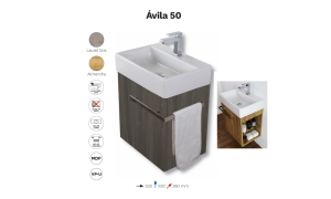 Chậu rửa đứng Castel VietNam  Ávila 50