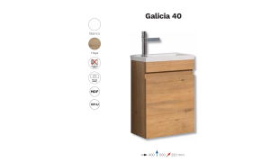 Chậu rửa đứng Castel VietNam Galicia 40